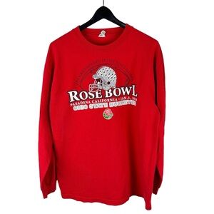 Vintage Y2K Ohio State Buckeyes Rose Bowl Long Sleeve Shirt Size L